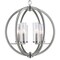 Cwi Lighting Elton 6 Light Chandelier With Satin Nickel Finish 9951P19-6-606 - alternate 2